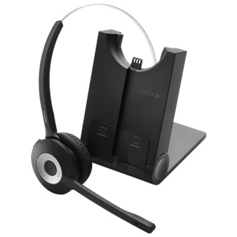 Jabra Pro 930 UC Mono Wireless Headset With DECT Base Station (Black)
