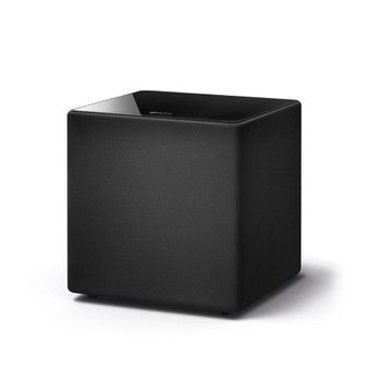 KEF Kube 10b, Bass Driver Active Subwoofer, 10 Inches, For LSX II and LS50 II Wireless (Black)