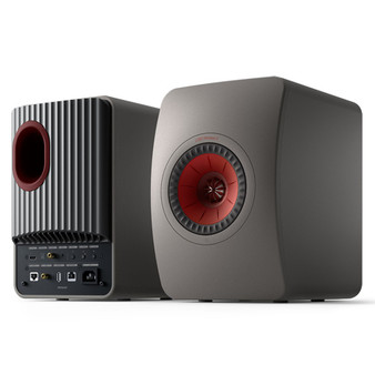 KEF LS50 Wireless II Hi-Fi Speaker System (Titanium Grey)