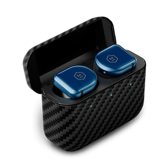 Master & Dynamic MW08 Sport Active Noise-Cancelling True Wireless Earbuds (Blue Sapphire Glass)