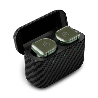 Master & Dynamic MW08 Sport Active Noise-Cancelling True Wireless Earbuds (Green Sapphire Glass)