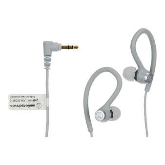 Audio-Technica ATH-SPORT10 In-Ear Earphones (Gray)