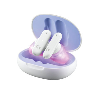 Logitech Fits True Wireless Gaming Earbuds (White)