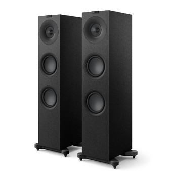 KEF Q7 Meta Three-Way Bass Reflex Speaker System (Satin Black)