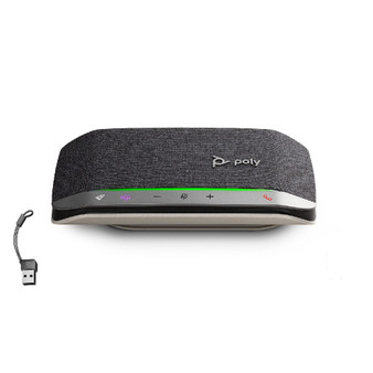 Poly Plantronics Sync 20M USB Bluetooth Smart Speakerphone, Microsoft Teams, USB-C/A Adapter Poly Plantronics Sync 20M USB Bluetooth Smart Speakerphone, Microsoft Teams, USB-C/A Adapter