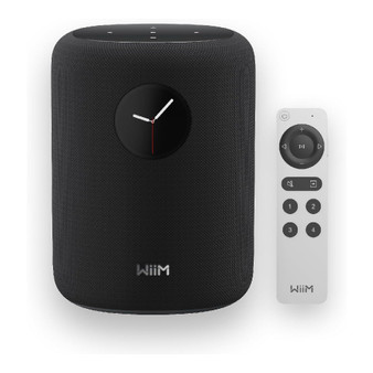 WiiM Sound Smart Speaker with 1.8″ Touch Display (Black)