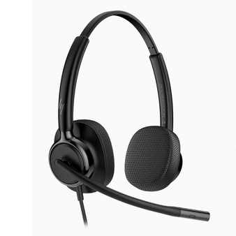 HP Poly Mission 425 Stereo USB Wired Headset (Leatherette)