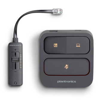 Poly Plantronics MDA100 QD Analog Switch, For EncorePro 500 and 700 Quick Disconnect Headsets