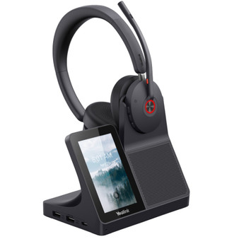 Yealink WH68 Workstation Dual, Wireless DECT Headset, UC, With Charging Stand