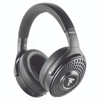 Focal Bathys MG Over-Ear Hi-Fi Bluetooth Active Noise Cancelling Headphones, Closed-Back (Grey)
