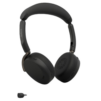 Jabra Evolve3 65 Flex UC Stereo ANC, Wireless Bluetooth Headset, USB-C