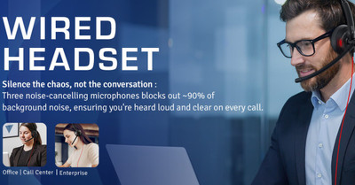 Discover the Power of Clear Communication with LIVEY Wired Headsets