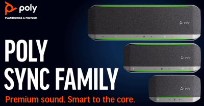 Meet the Poly Sync Family: Smarter Speakerphones for Smarter Conversations