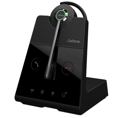 Jabra Engage 65 Convertible, Wireless DECT Headset, With Charging Base (Black)