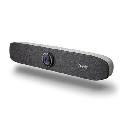 Poly Studio P15 Video Bar, 4K Ultra HD Video Conferencing Camera With Built-In Microphone & Speaker