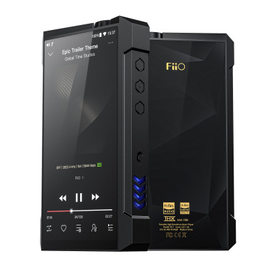 Fiio M17 Portable Desktop-Class Digital Music Player, Hi-Res Audio Wireless Certified (Black)