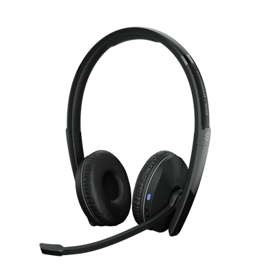 EPOS Sennheiser Adapt 260 Stereo Wireless Headset, With BTD 800 USB Dongle, USB-A (Black)