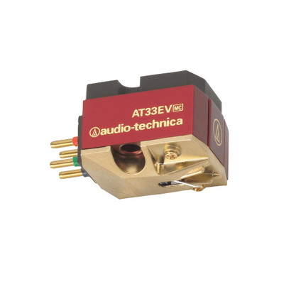 Audio-Technica AT33EV Moving Coil Cartridge With Elliptical Stylus