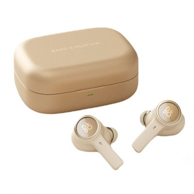 Bang & Olufsen Beoplay EX Adaptive Noise Cancelling Wireless Earbuds With Wireless Charging Case (Gold Tone)