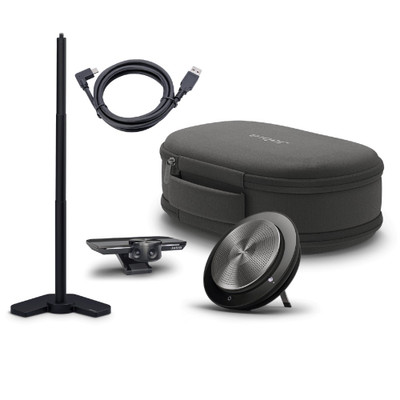Jabra Panacast Meet Anywhere+, UC Optimized, With Table Stand, 1.8m Cable