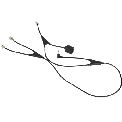 Jabra Link Electronic Hook Switch Cable For Alcatel Phones 14201-36