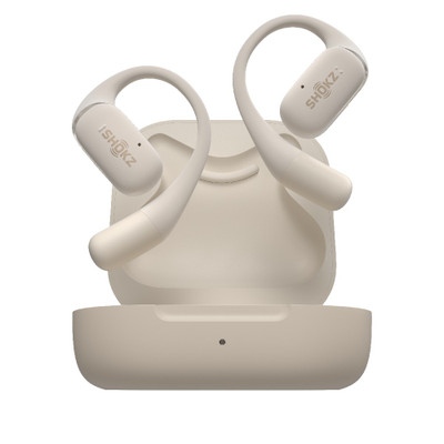 Shokz OpenFit Open-Ear True Wireless Earbuds (Beige)