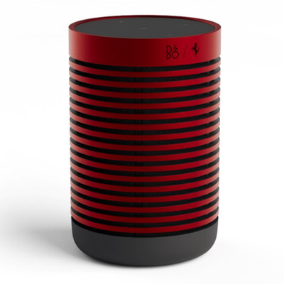 Bang & Olufsen Beosound Explore Outdoor Portable Wireless Bluetooth Speaker (Ferrari Red/Black Edition)