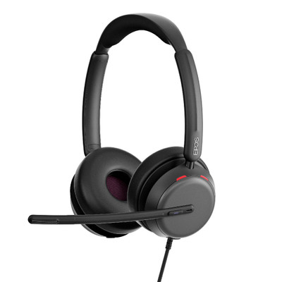 EPOS Sennheiser Impact 860T ANC MS Teams, Stereo Wired USB-C Headset with USB-A Adaptor