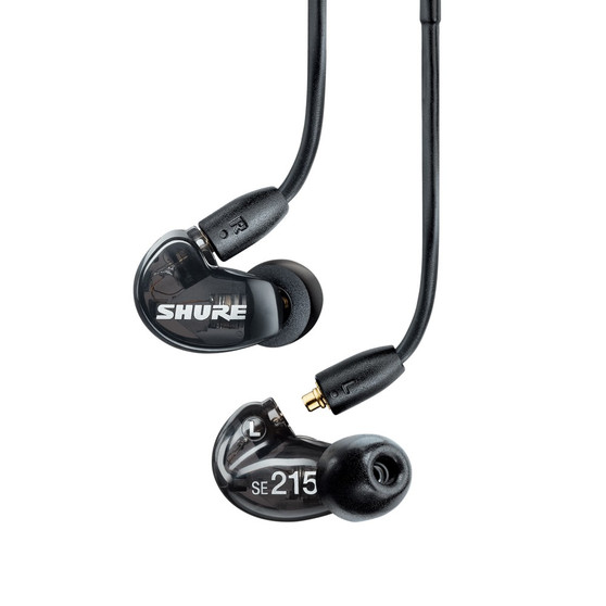 Shure Aonic 215 Sound Isolating Earphones With Integrated Remote and Mic (Black)