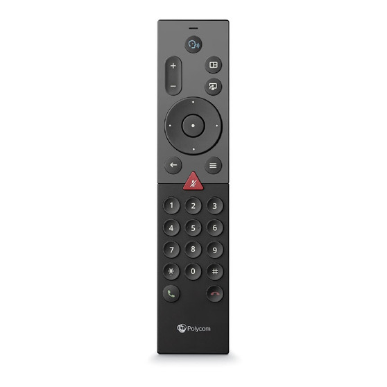 Poly Bluetooth Remote Control, Compatible with Poly Studio X30, X50 & G7500 Video Conferencing Systems