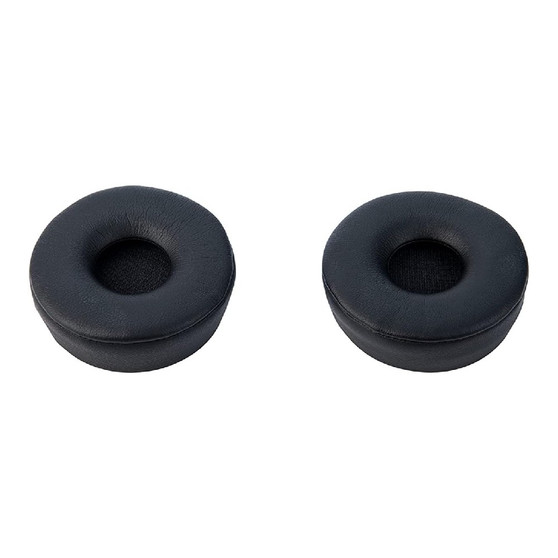 Jabra Engage 50 Leather Ear Cushions, 2 Pcs (Black)