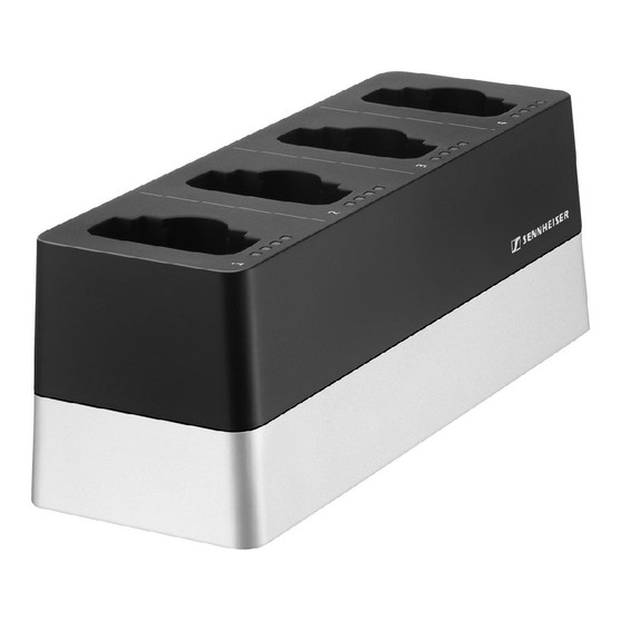 Sennheiser 4 Bay Network Charger (UK)