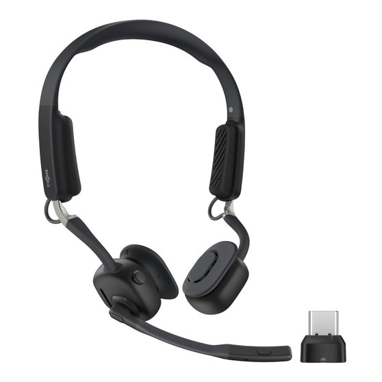 [FLASH DEAL] Shokz OpenMeet UC Open-Ear Wireless Headset, USB-C (Black)