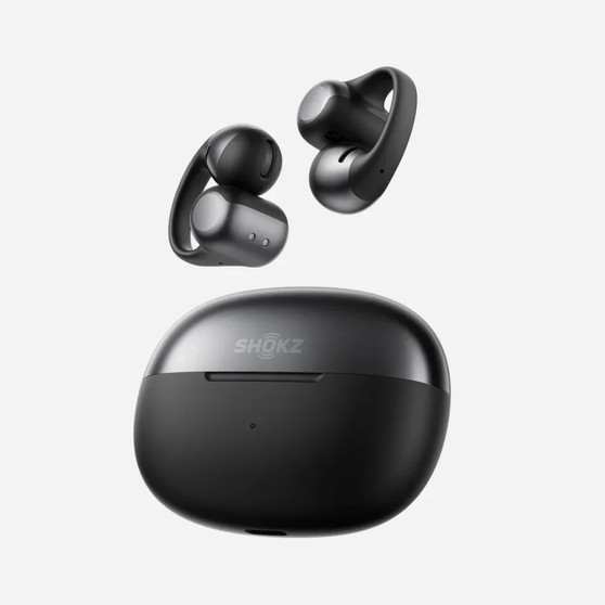 Shokz OpenDots One Clip-On True Wireless Earbuds (Black)