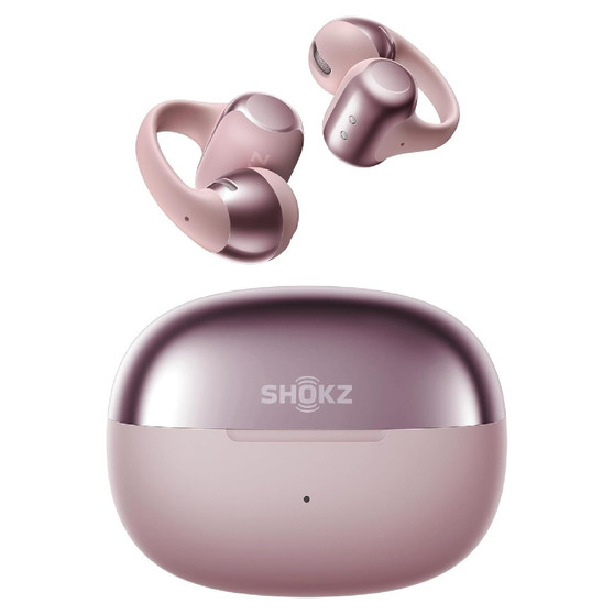 Shokz OpenDots One Clip-On True Wireless Earbuds (Pink)