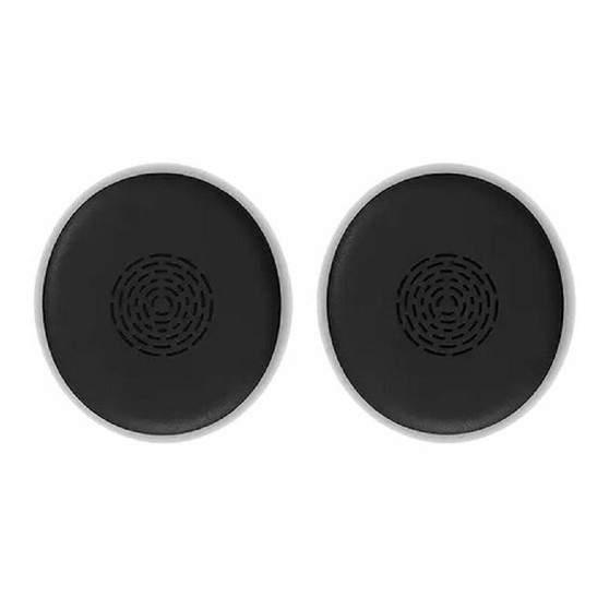 Jabra Ear Cushions for Engage 40 & 50 II, 2pcs (Black)
