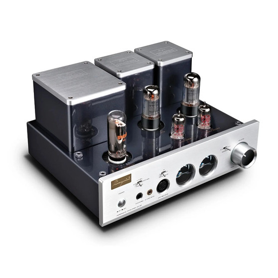 Cayin HA-3A Desktop Tube Headphone Amplifier (Silver)