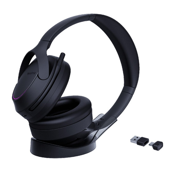 Yealink BH78 Wireless Bluetooth Headset, USB-C/A, With Charging Stand