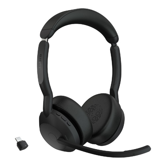 [FLASH SALE] Jabra Evolve2 55 UC Stereo ANC, Wireless Bluetooth Headset, USB-C