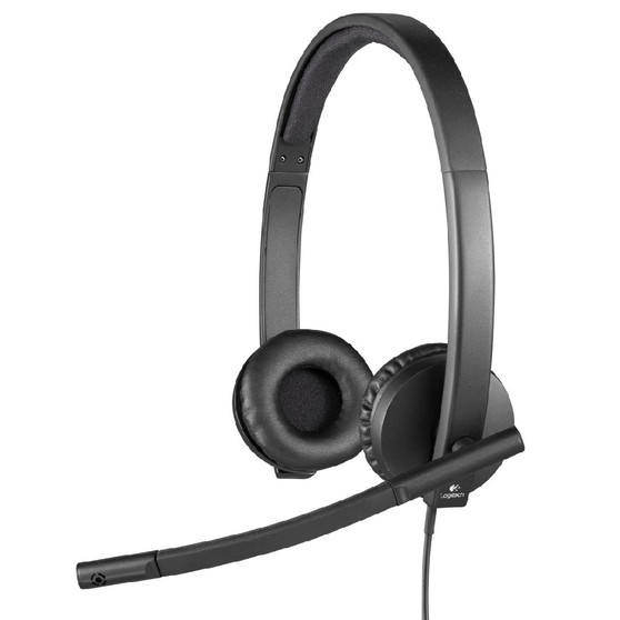 [OPEN BOX] Logitech H570e USB Stereo Wired Headset, USB-A