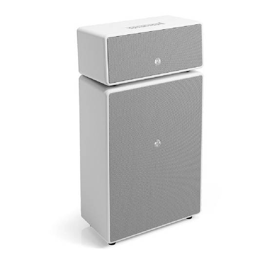 Audio Pro Drumfire W Wireless Bluetooth Multiroom Speaker (White)