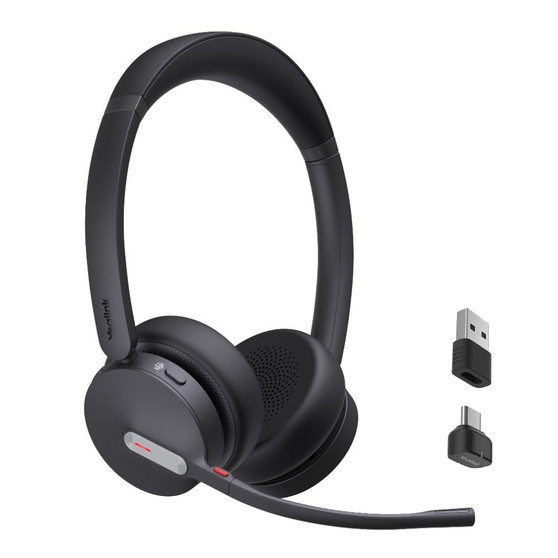 Yealink BH70 Dual, Wireless Bluetooth Headset, UC, USB-C/A