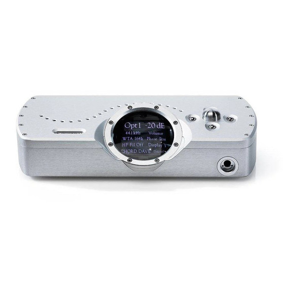 Chord Dave DAC & Amplifier (Silver)