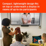 Poly Studio X30 Video Bar, With TC8 Touch Screen Controller, For Small Meeting Rooms