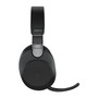 Jabra Evolve2 85 UC Stereo ANC, Wireless Bluetooth Headset, Link 380 Adapter, USB-A (Black)