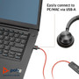 Poly Plantronics Blackwire 3320 UC Stereo Office Headset, USB-A
