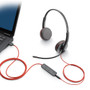 Poly Plantronics Blackwire 3210 Mono Office Headset, USB-A