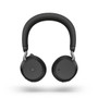 Jabra Evolve2 75 MS Stereo ANC, Wireless Bluetooth Headset, Link 380 Adapter, USB-C (Black)