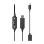 Audio-Technica ATH-102USB Stereo USB Headset, USB-A (Black)