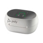 Poly Plantronics Voyager Free 60+ UC With Touchscreen Charging Case MS Teams USB-A, True Wireless Earbuds (White)
